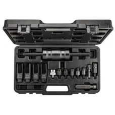 NEO TOOLS 11-883 — ŚCIĄGACZE DO WTRYSKÓW Z MŁOTKIEM BEZWŁADNOŚCIOWYM - ZESTAW 14 SZT.