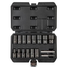 NEO TOOLS 11-920 — NASADKI 1/2, DO USZKODZONYCH NAKRĘTEK - ZESTAW 16 SZT.
