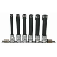 KLUCZE NASADOWE E-TORX 1/2'' DŁUGIE 140M