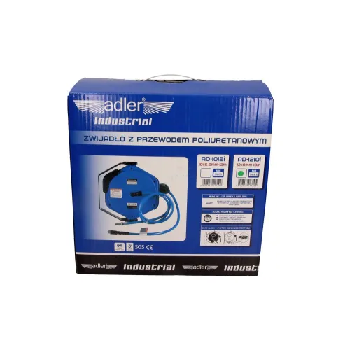 ZWIJADŁO Z PRZEWODEM ZBROJONYM PU BASF 12X8MM - 10 M  AD-1210I ADLER INDUSTRIAL