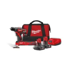 MILWAUKEE 4933441250 — Zestaw elektronarzędzi 2 szt., akumulatorowa/e: Narzędzie wielofunkcyjne  Wkręta...