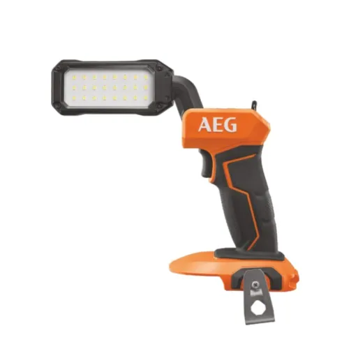 AEG LAMPA 18V, 800 LUMENÓW, HAK DO ZAWIESZENIA