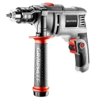 WIERTARKA UDAROWA 650W, UCHWYT KLUCZYKOWY 13 MM, 0-3000 RPM, WALIZKA