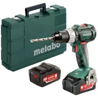 WIERTARKO-WKRĘTARKA Z UDAREM METABO SB 18 LT BL, 18V, 75 NM, ZESTAW 2X4AH , ŁADOWARKA, WALIZKA