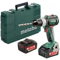DIAGNOSTYKA INNE 602316500 — WIERTARKO-WKRĘTARKA Z UDAREM METABO SB 18 LT BL, 18V, 75 NM, ZESTAW 2X4AH , ŁADO...