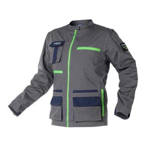 KURTKA ROBOCZA PREMIUM, 100% BAWEŁNA, RIPSTOP, ROZMIAR M