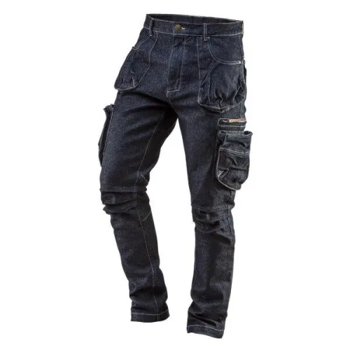 SPODNIE ROBOCZE 5-KIESZENIOWE DENIM, ROZMIAR L