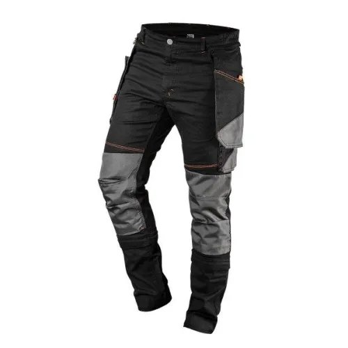 SPODNIE ROBOCZE HD SLIM, ODPINANE KIESZENIE, ROZMIAR M
