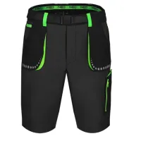 KRÓTKIE SPODENKI PREMIUM, 4 WAY STRETCH, CZARNE, ROZMIAR XXXL