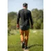 SPODNIE ROBOCZE OUTDOOR, 4 WAY STRETCH, MUSZTARDOWO-SZARE, ROZMIAR L