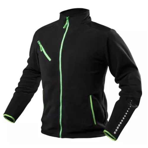 POLAR ROBOCZY PREMIUM, CZARNY, WZMOCNIENIA Z CORDURY, ROZMIAR XXXL