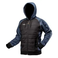 BLUZA DZIANA, OCIEPLANA Z KAPTUREM, ROZMIAR M