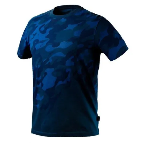 KOSZULKA T-SHIRT ROBOCZY CAMO NAVY, ROZMIAR XL