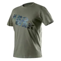 KOSZULKA T-SHIRT ROBOCZY OLIWKOWY CAMO, ROZMIAR XL