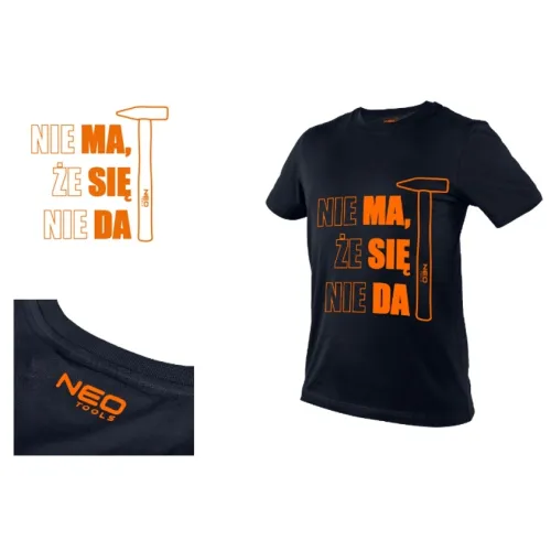 KOSZULKA T-SHIRT Z NADRUKIEM, MA SIĘ DA, ROZMIAR M