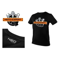 KOSZULKA T-SHIRT Z NADRUKIEM MOTO EXPERT, ROZMIAR XL