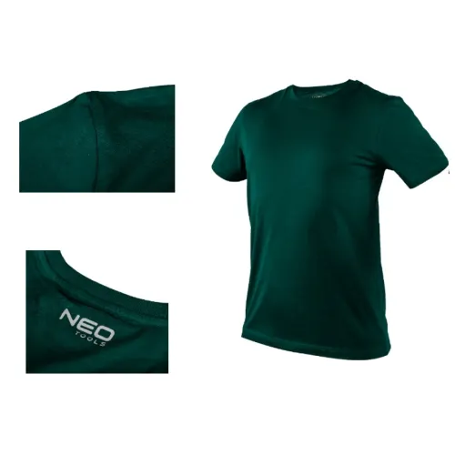 KOSZULKA T-SHIRT ZIELONY. ROZMIAR M