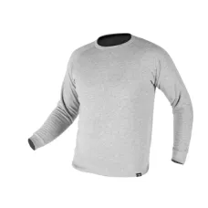 NEO TOOLS 81-650-S — BLUZA COMFORT, SZARY MELANŻ, ROZMIAR S