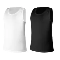 PODKOSZULKA 2-PACK, BIAŁA, CZARNA, ROZMIAR L