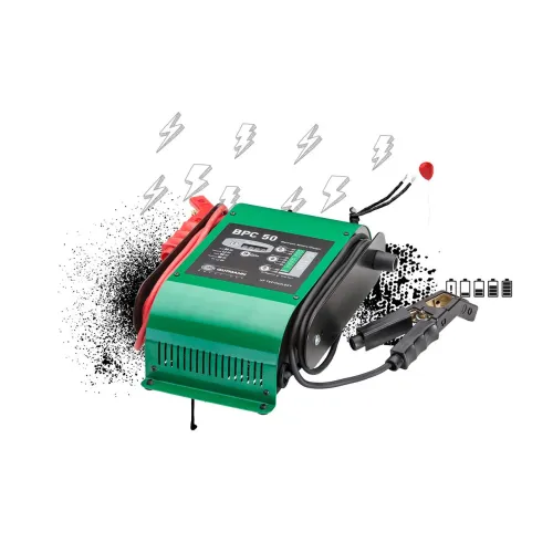 ŁADOWARKA WYSOKOCZĘSTOTLIWOŚCOWA DO AKUMULATORÓW 12V / 50A BPC-50