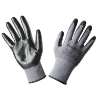 RĘKAWICE ROBOCZE, NYLON POKRYTY NITRYLEM, 4131X, ROZMIAR 10