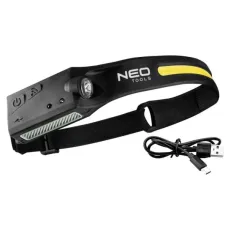 NEO TOOLS 99-097 — LATARKA CZOŁOWA LED BELT 2 W 1