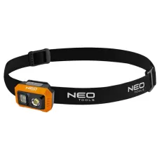 NEO TOOLS 99-115 — LATARKA CZOŁOWA AKUMULATOROWA 500 LM USB COB LED