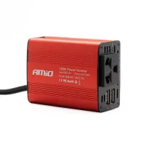 PRZETWORNICA NAPIĘCIA 12V/230V 150W/300W 2XUSB PI01