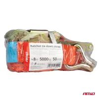 PAS TRANSPORTOWY Z NAPINACZEM AMIO 5000KG 8M