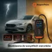 ŁADOWARKA MOBILNA DO ŁADOWANIA SAMOCHODÓW ELEKTRYCZNYCH 3,7KW + UCHWYT ŚCIENNY