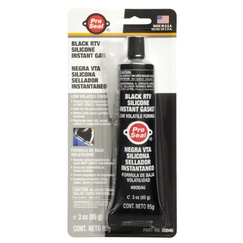 USZCZELNIACZ SILIKONOWY 85G CZARNY OD -62°C DO 260°C / PRO SEAL