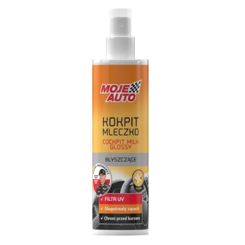 KOKPIT BŁYSZCZĄCY MLECZKO WANILIA 300ML / MOJE AUTO
