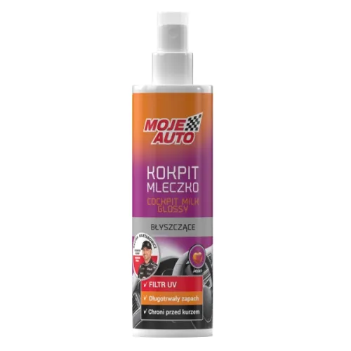 KOKPIT BŁYSZCZĄCY MLECZKO JABŁKO 300ML / MOJE AUTO