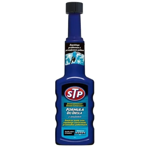 ŚRODEK DO CZYSZCZENIA UKŁ. PALIWOWEGO 200ML DIESEL Z ANTYŻELEM / STP