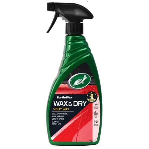 WOSK NA MOKRO 500ML WAX IT WET / WAX/DRY TURTLE WAX