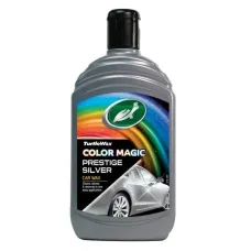 Turtle Wax 70-202 — WOSK KOLORYZUJĄCY SREBRNY 500ML COLOR MAGIC PRESTIGE SILVER WAX  EMULSJA / TURTL...