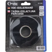 TAŚMA IZOLACYJNA MATERIAŁOWA DO WIĄZEK KABLOWYCH 19 MM / 25 MB