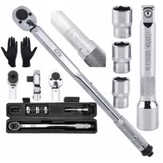 CTX CTX.31.0002 — KLUCZ DYNAMOMETRYCZNY 1/2 28-210 NM + NASADKI 17,19,21MM
