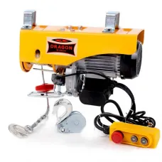 DRAGON WINCH DWI 500/990 — WYCIĄGARKA WARSZTATOWA ELEKTRYCZNA UCIĄGU PIONOWEGO 500/990KG 230V DRAGON WINCH