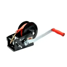 DRAGON WINCH DWK 35 V PAS — WYCIĄGARKA KORBOWA RĘCZNA Z PASEM 1588KG DWUBIEGOWA DRAGON WINCH DWK 35 V PAS
