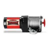 WYCIĄGARKA ATV QUAD Z LINĄ STALOWĄ DRAGON WINCH MAVERICK DWM 3000ST 12V