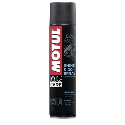 ŚRODEK MOTUL E10 SHINE GO SPRAY 400ML / MOTOCYKLE