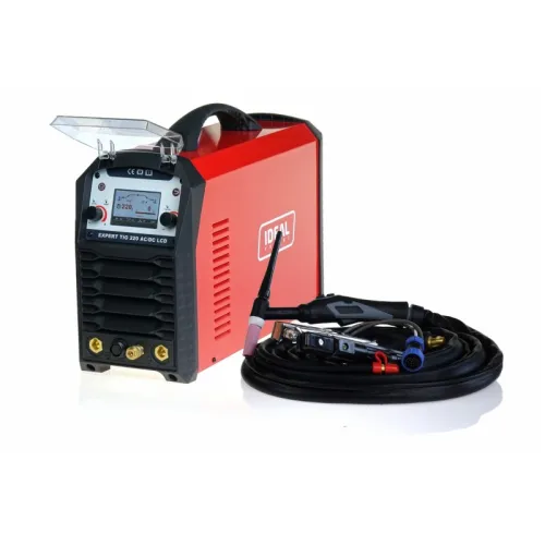 SPAWARKA INWERTOROWA EXPERT TIG 220 AC/DC PULSE LCD + ZESTAW TIG