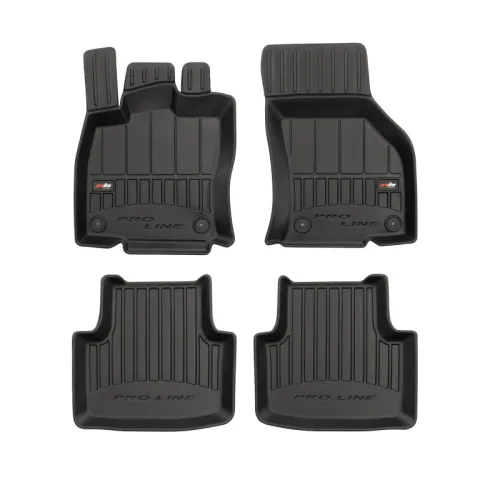 DYWANIKI GUMOWE KORYTKOWE F 3D VW PASSAT B8 2014-