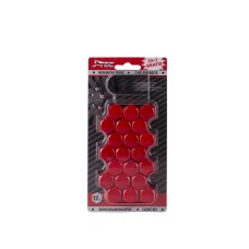Gorecki J21302 — NASADKA, ZAŚLEPKA ŚRUBY KOŁA 17MM CZERWONE (OP. 21 SZT.)
