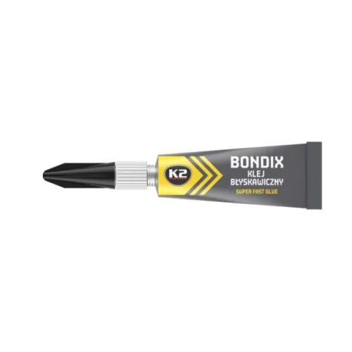 KLEJ DO PLASTIKU DREWNA GUMY SKÓRY I CERAMIKI 3G / BONDIX