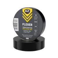 TAŚMA IZOLACYJNA PCV 19MM X 20M / CZARNA / K2 FLEXER