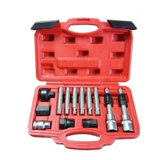 KB GLOBAL KB08721 — KLUCZE DO ALTERNATORÓW ZE SPRZĘGŁEM, KPL. 13 SZT.