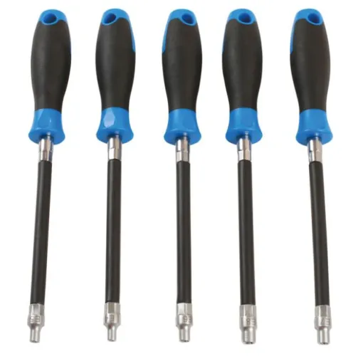 ZESTAW WKRĘTAKÓW ELASTYCZNYCH TORX E 5 CZ: E4, E5, E6, E7,