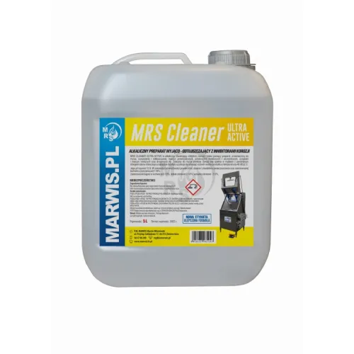 KONCENTRAT PŁYN DO MYJEK Z PODGRZEWANIEM MRS CLEANER ULTRA ACTIVE PLUS 5L